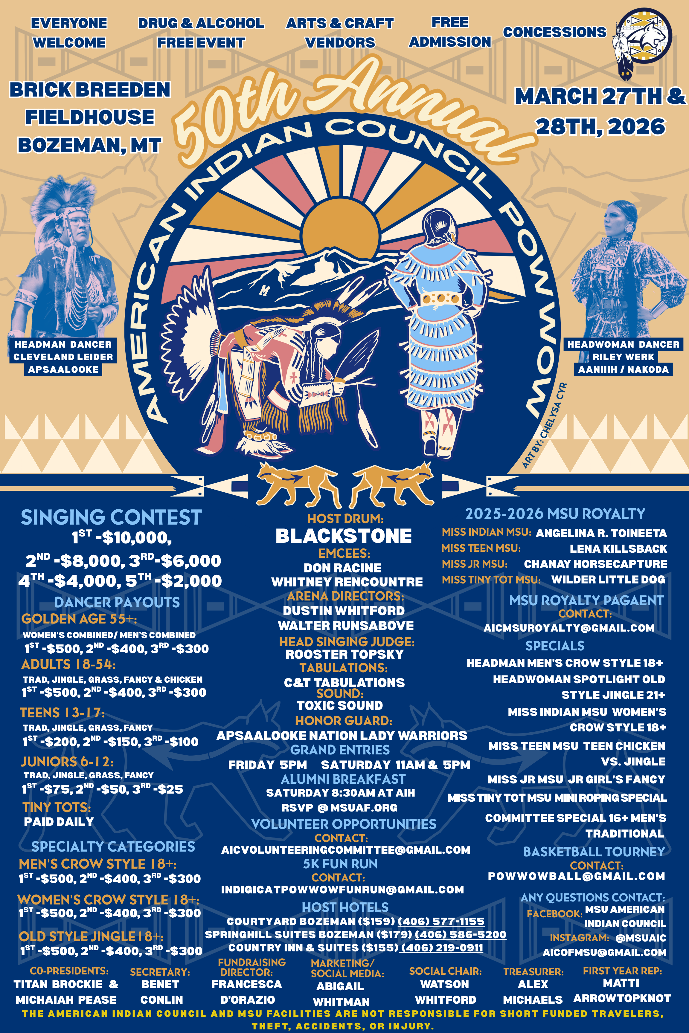 50th Powwow Poster