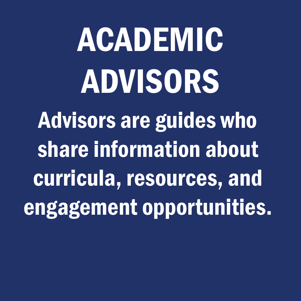 academic advisors