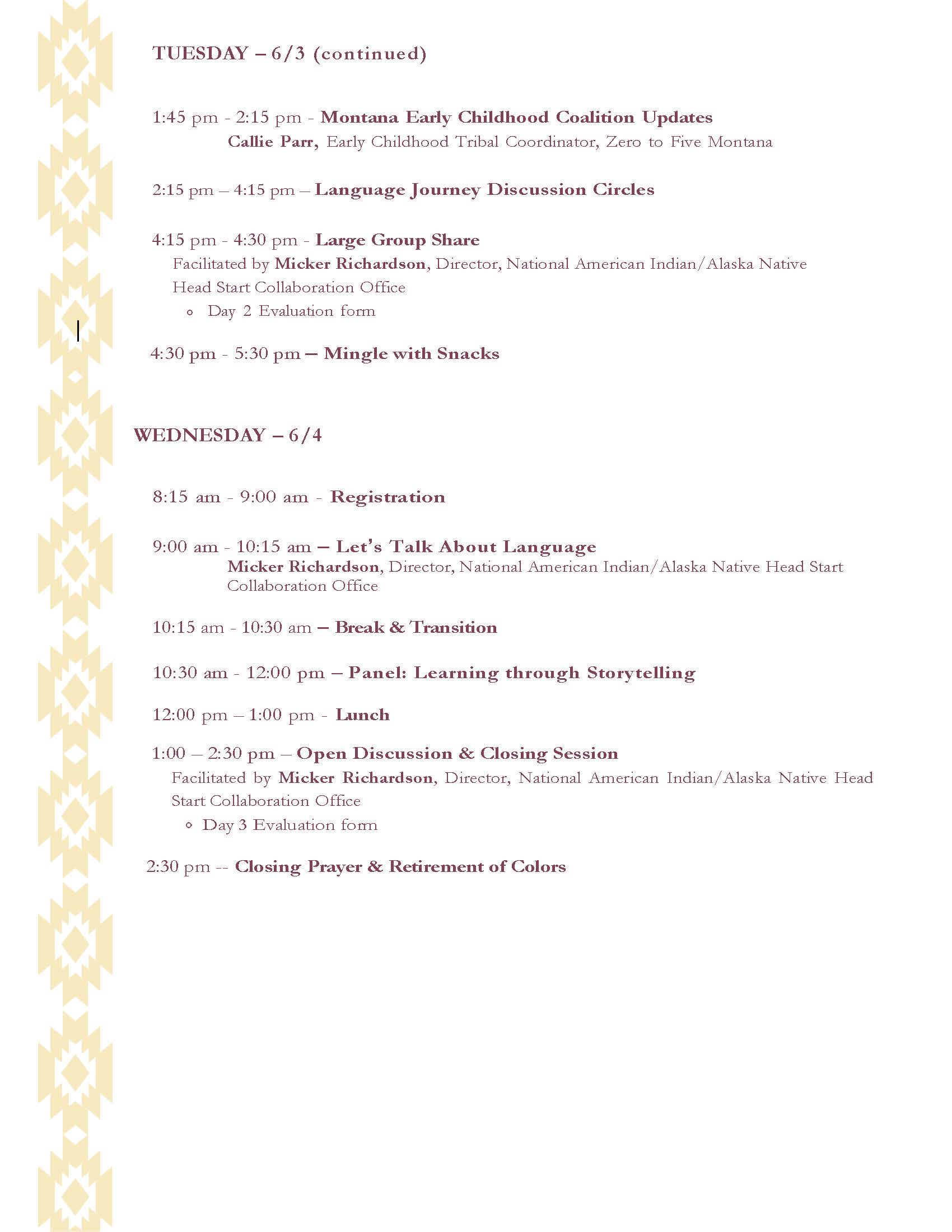 agenda 3