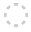 empty light grey dotted circle
