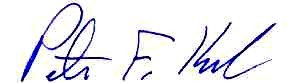 Peter Kolb signature 