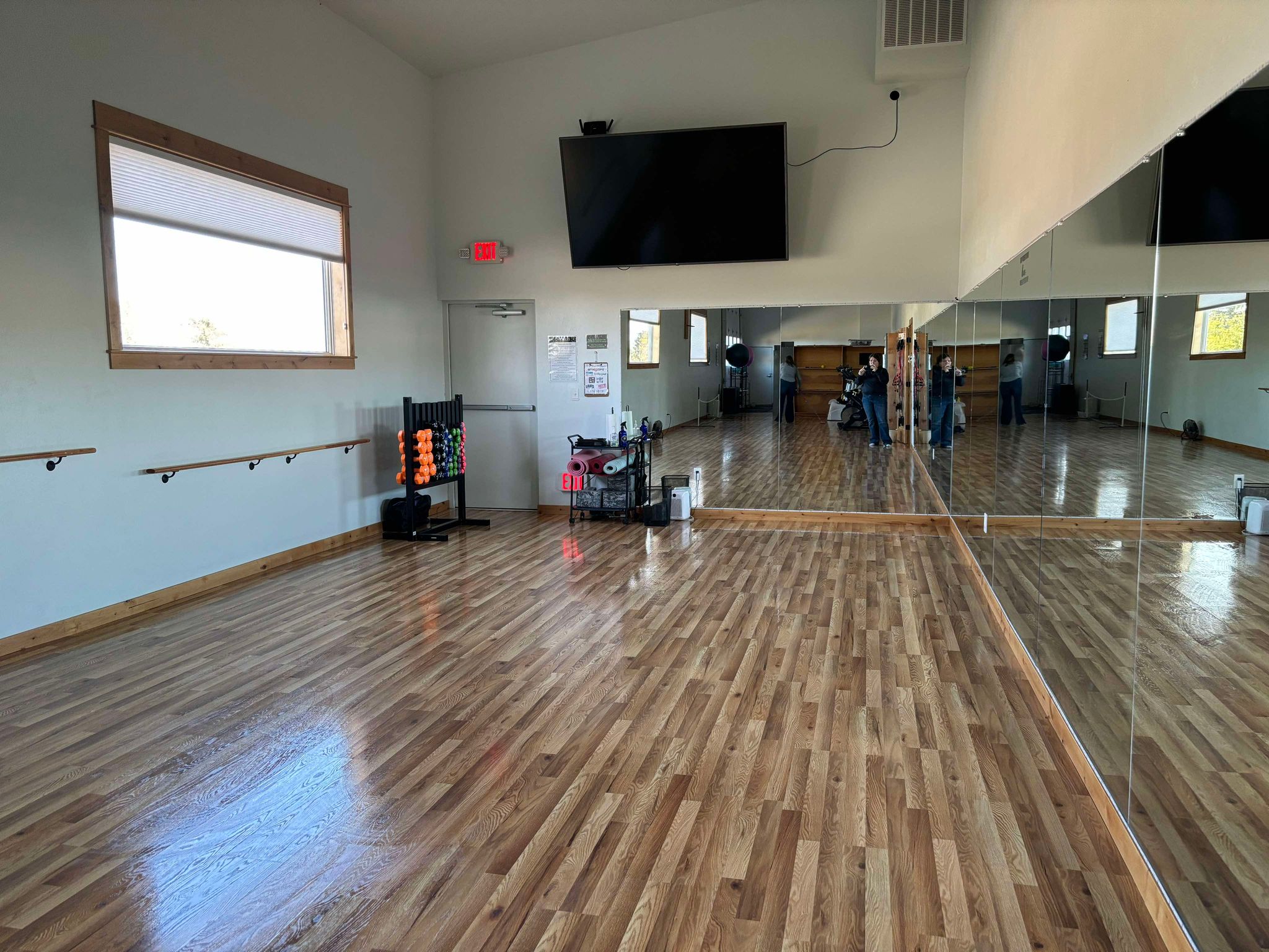 Stone Temple Fitness Group Exercise Room