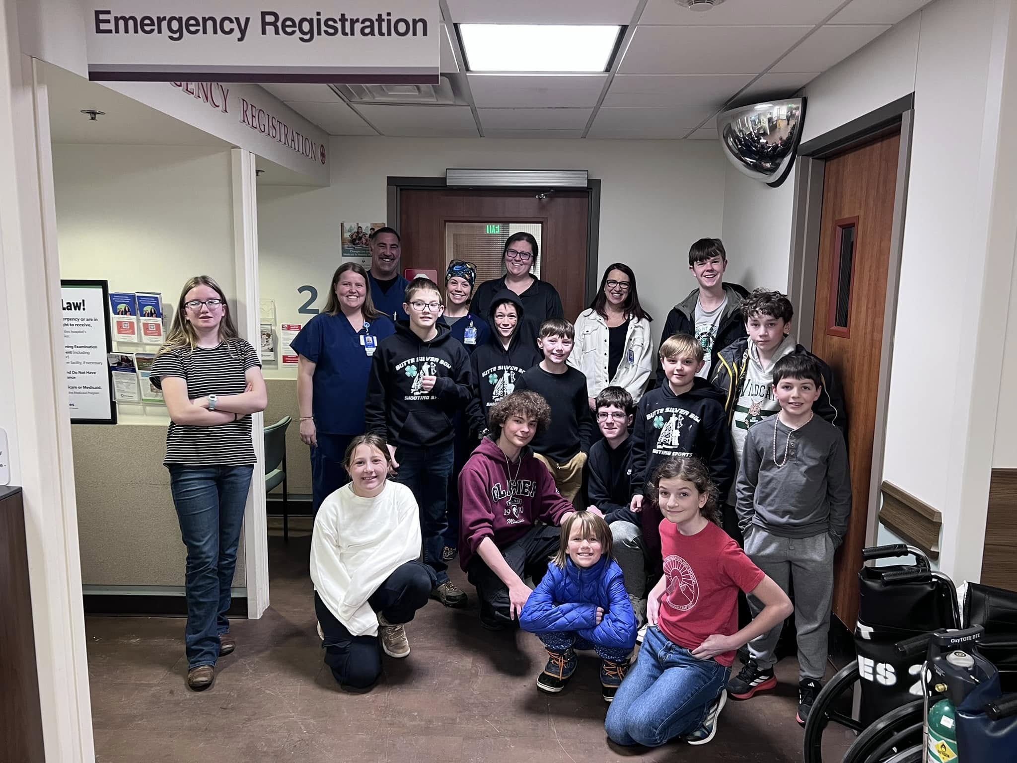 Copper Mountain 4-H club delivers cookies to emergency room staff