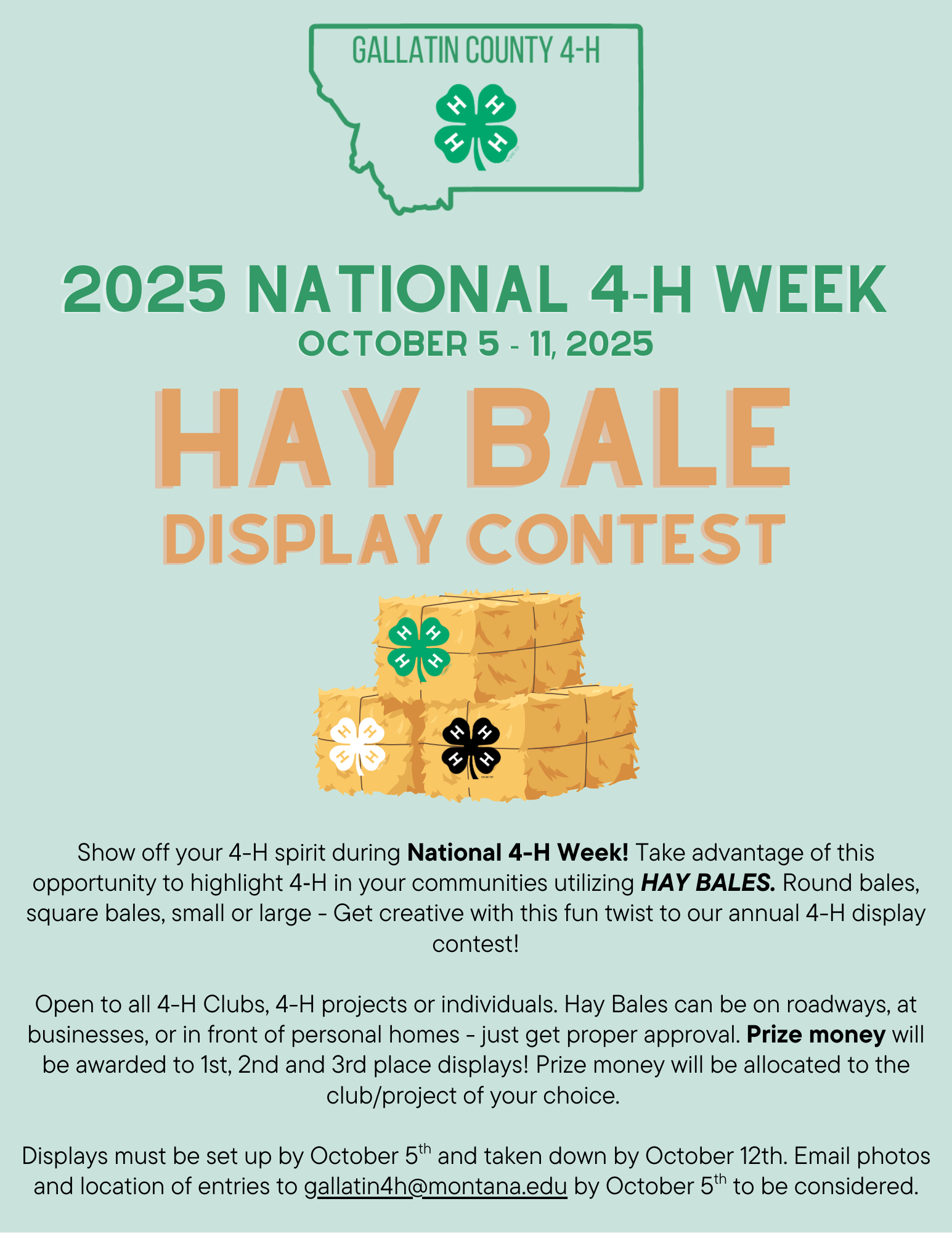 2025 Hay Bale contest