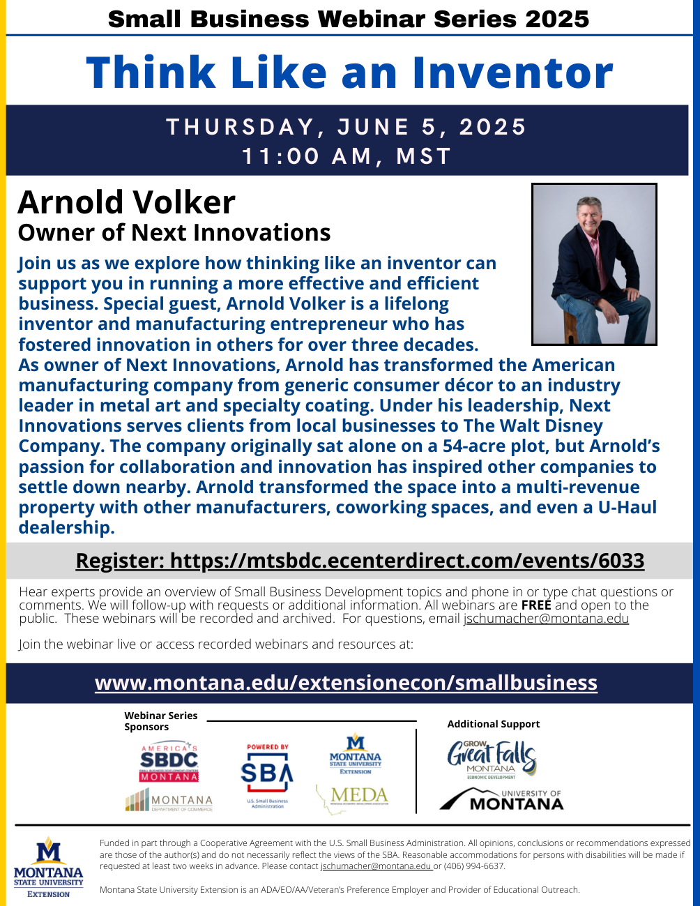 June 2025 Small Business Webinar