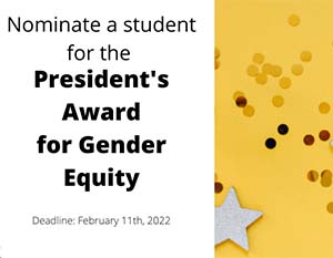 President's Award for Gender Equity