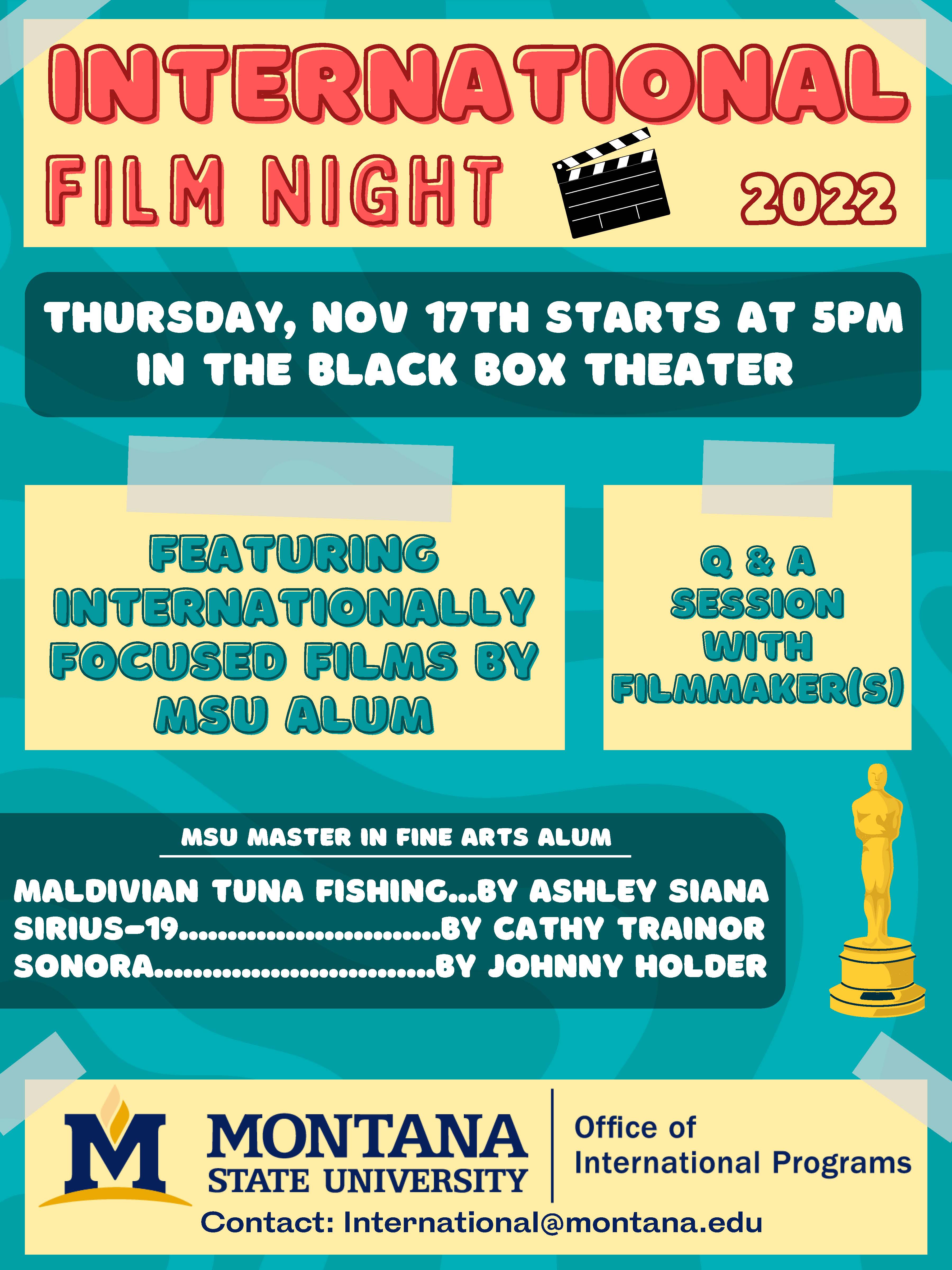 IEW2022 International Film Night