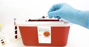 sharps container