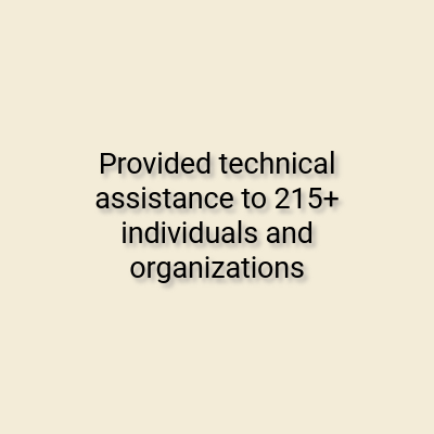 technical assistance statistic