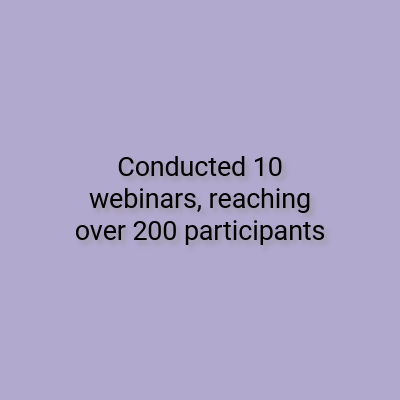 webinars statistic